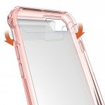 Wholesale iPhone 7 Plus Air Hybrid Clear Case (Rose Gold)